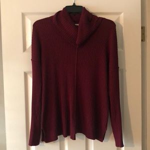 Cowl neck sweater (size M)